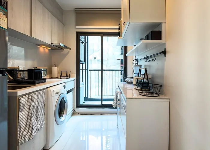 Apartment Premium 2br Life Sukhumvit 48 Near Bts *